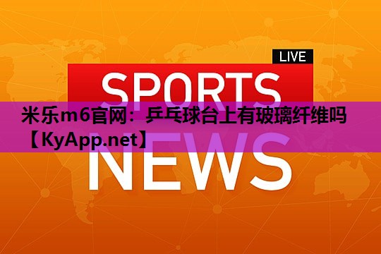米乐m6官网:乒乓球台上有玻璃纤维吗