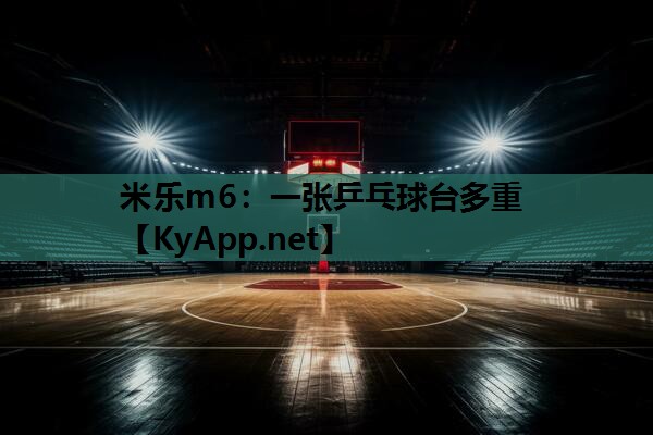 米乐m6:一张乒乓球台多重