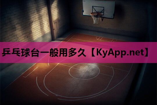 乒乓球台一般用多久