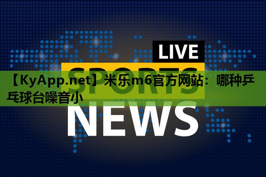 哪种乒乓球台噪音小