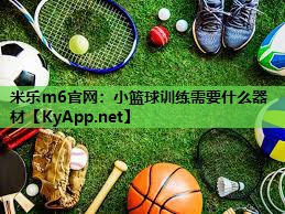 小篮球训练需要什么器材