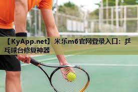 乒乓球台修复神器