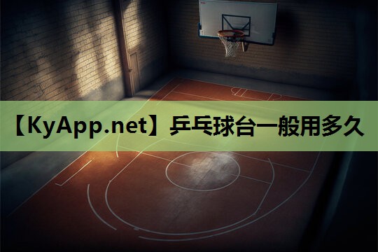 乒乓球台一般用多久