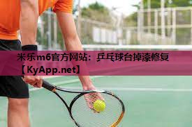 乒乓球台掉漆修复